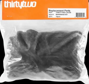 32 Snowboard Boot Laces - Black (5 Pairs)*Thirtytwo Cheap