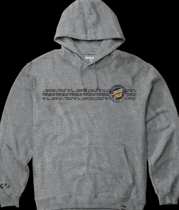 X Santa Cruz Pullover Hoodie*Thirtytwo Outlet